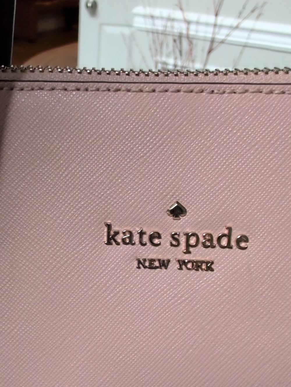 Kate Spade Two-Tone Pink & Plum Dome Satchel - Picture 7 of 9